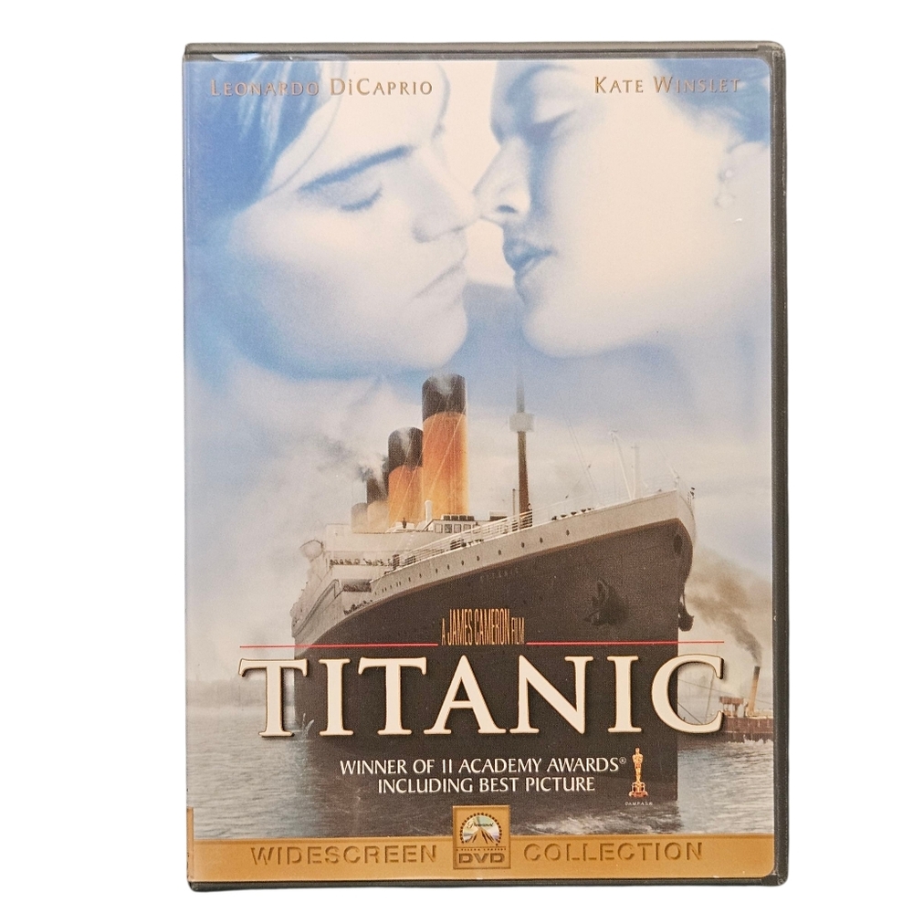 Titanic DVD (1997 Kate Winslet, Leonardo DiCaprio)